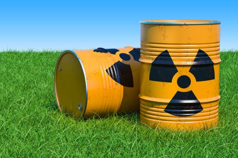 nuclear waste effects
